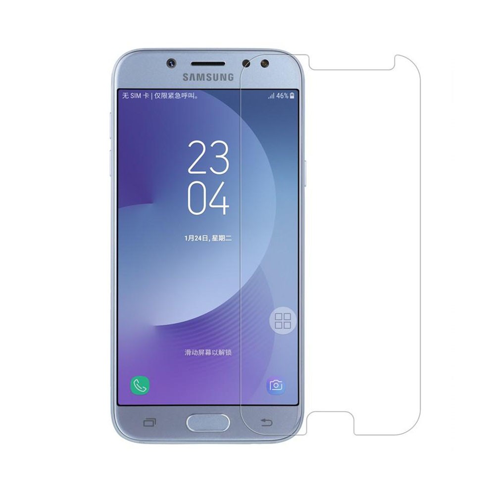 Samsung Galaxy J7 (2017) Gold Glass Transparent