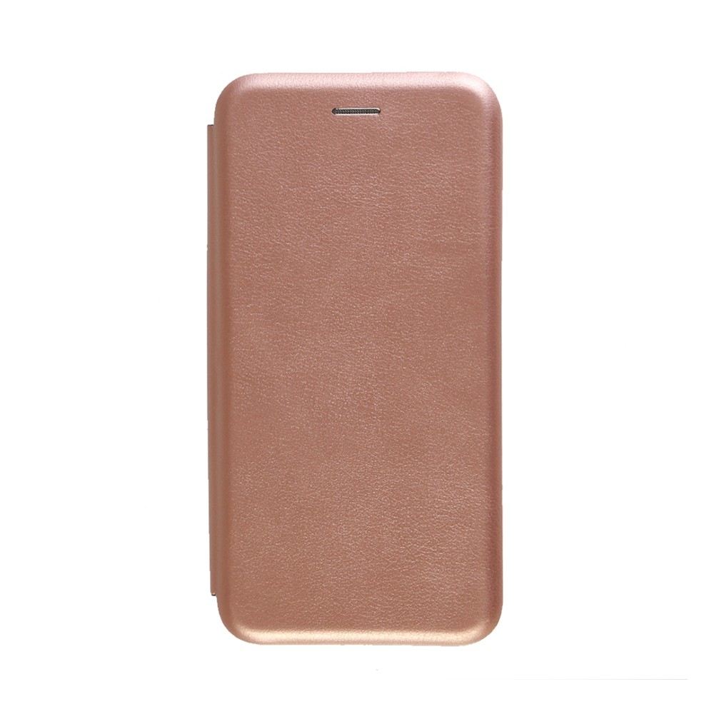 Apple iPhone X/Xs Oval Stand Book Rose Gold