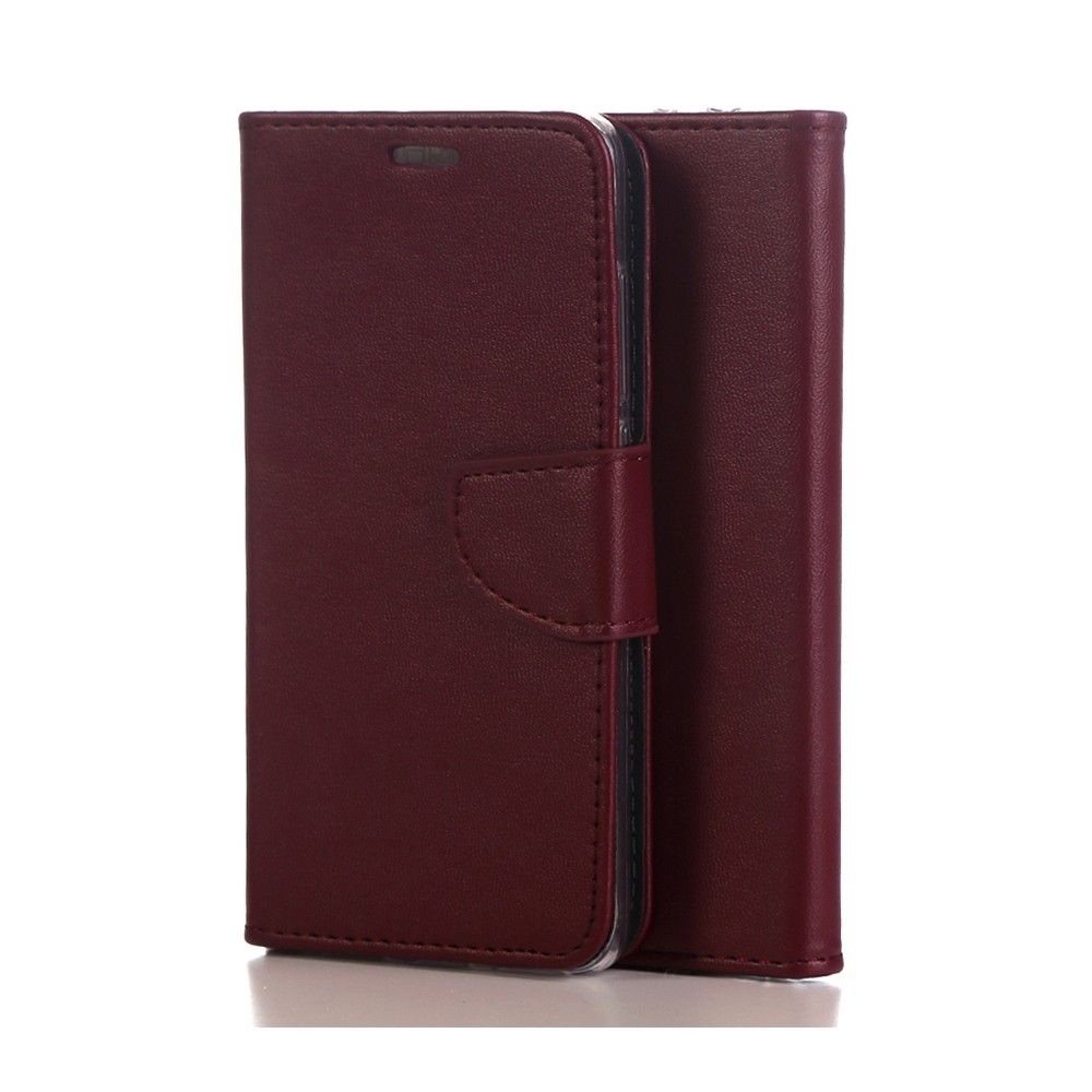 Apple iPhone Xs Max Puff Book Dark Red