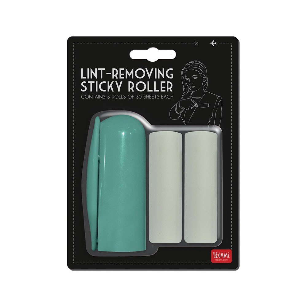 Legami LB0001 Lint-Removing Sticky Roller Multicolor