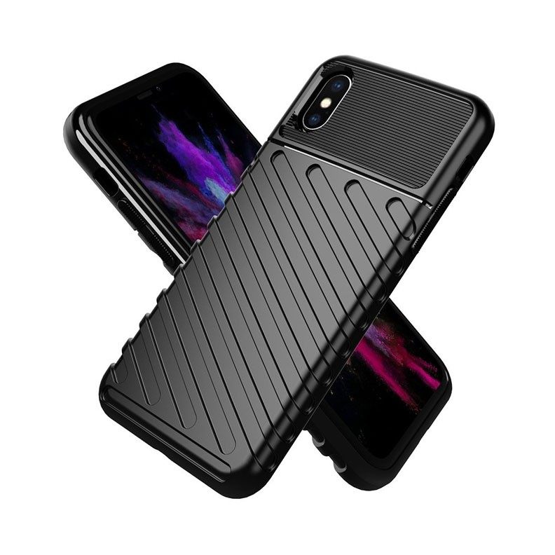 Apple iPhone Xs Max Armored Thunder Case Black