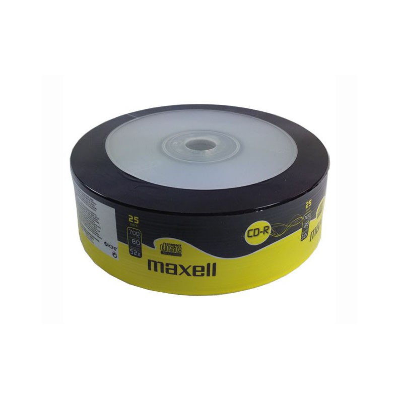 Maxell CD-R x25 Pack 