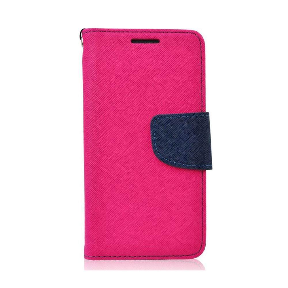Apple iPhone 11 Pro Max Fancy Book Case Pink/Blue