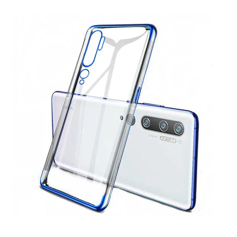 Xiaomi Mi Note 10/Note 10 Pro Electroplating Frame Cover Blue