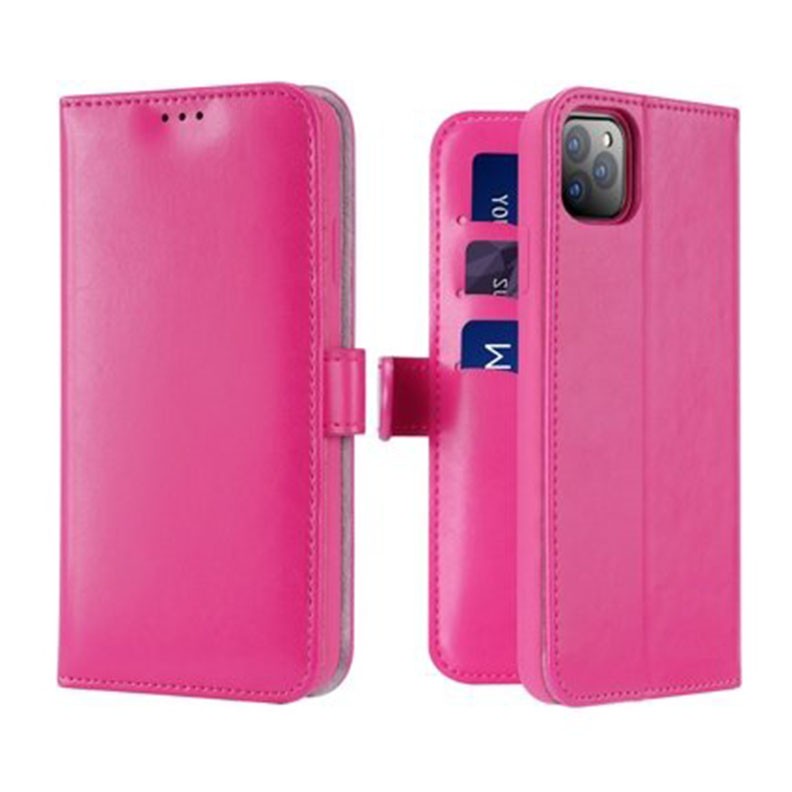 Apple iPhone 11 Pro Dux Ducis Kado Wallet Hot Pink