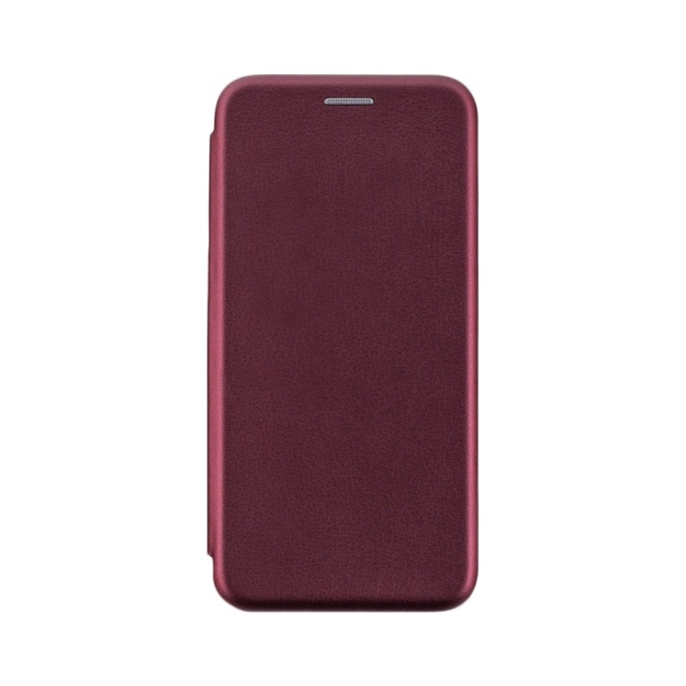 Huawei P40 Oval Stand Book Dark Red