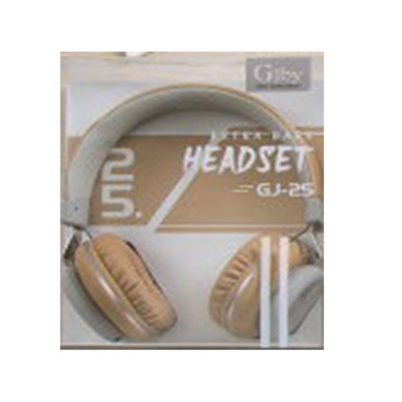 Gjby GJ-25 Headphones Brown
