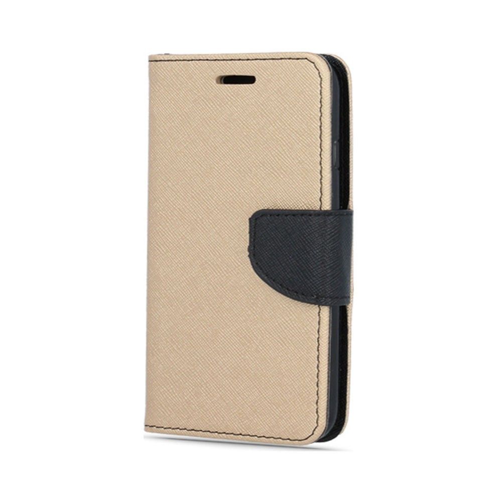 Apple iPhone Xs Max Fancy Book Case Gold/Black