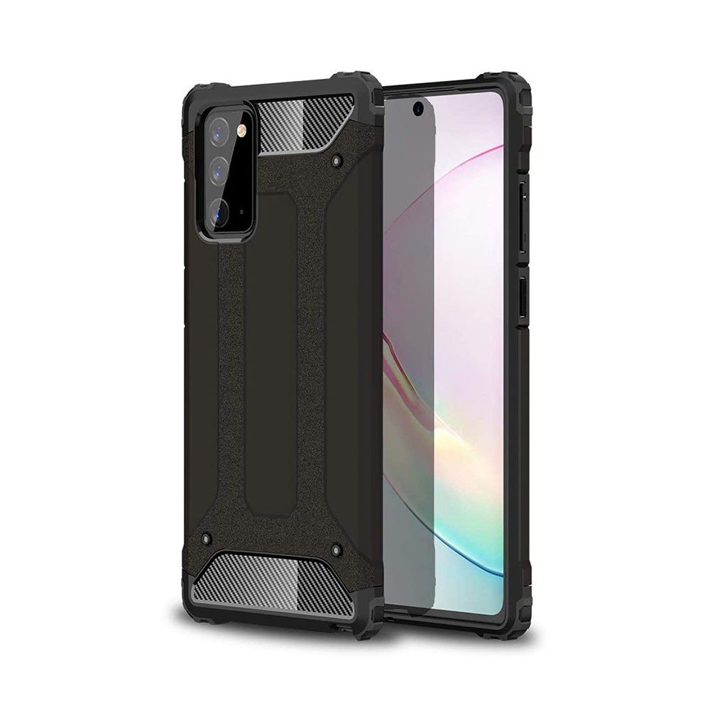 Samsung Galaxy Note 20 Tough Rugged Back Cover Black