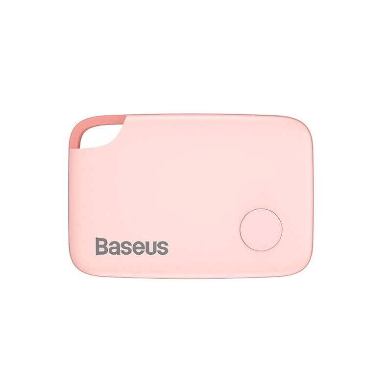 Baseus T1 Μινι Αντικλεπτική Συσκευή με Λειτουργία Εντοπισμού Pink
