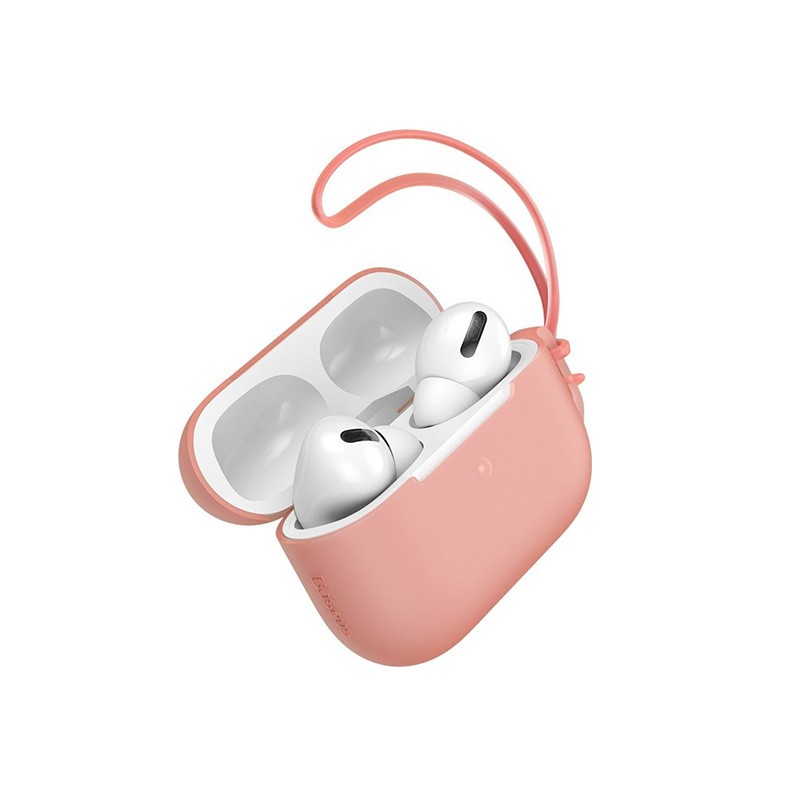 Baseus WIAPPOD-D07 Lets go AirPods Pro Θήκη Σιλικόνης Pink