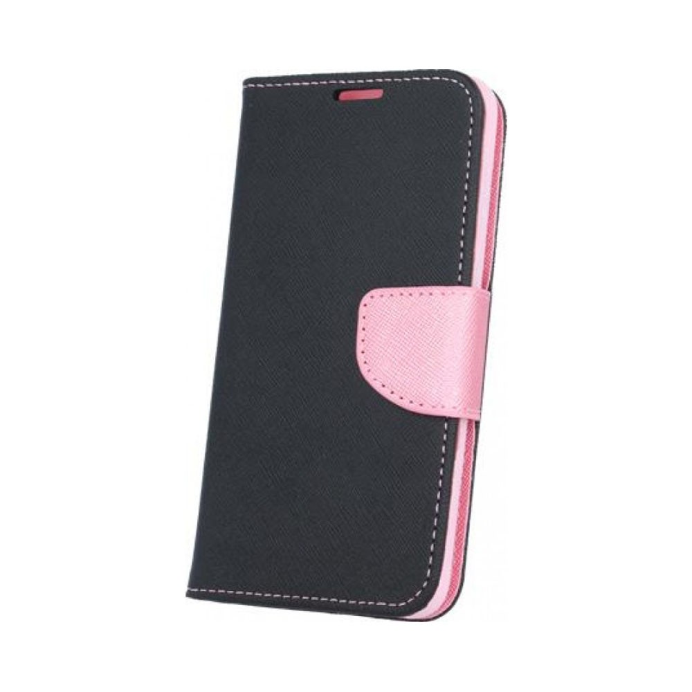 Apple iPhone 12 Mini Fancy Book Case Black/Pink