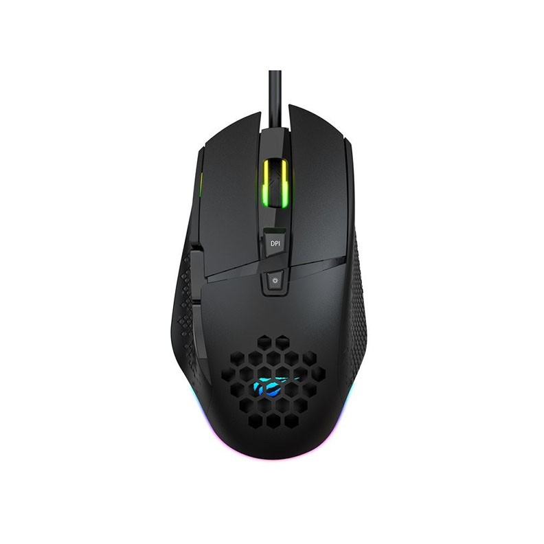 Havit MS1022 Gaming Ενσύρματο Ποντίκι με RGB Φωτισμό Black