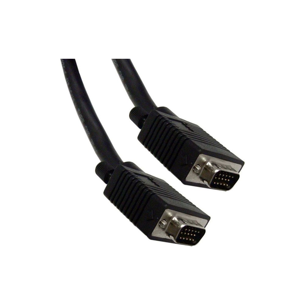 Powertech CAB-GAVI-B Cable VGA male - VGA male 1.5m Black