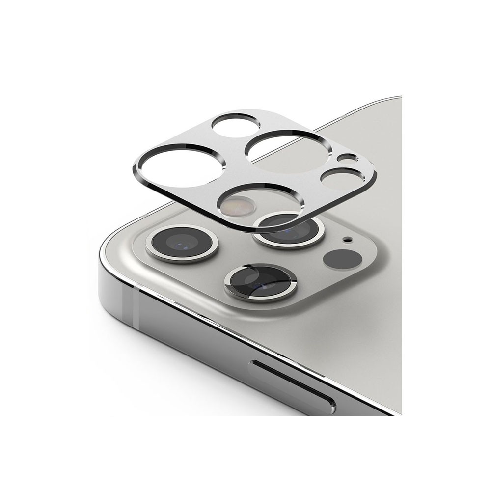 Apple iPhone 12 Pro / 12 Ringke Μεταλλικό Προστατευτικό για την Κάμερα Silver