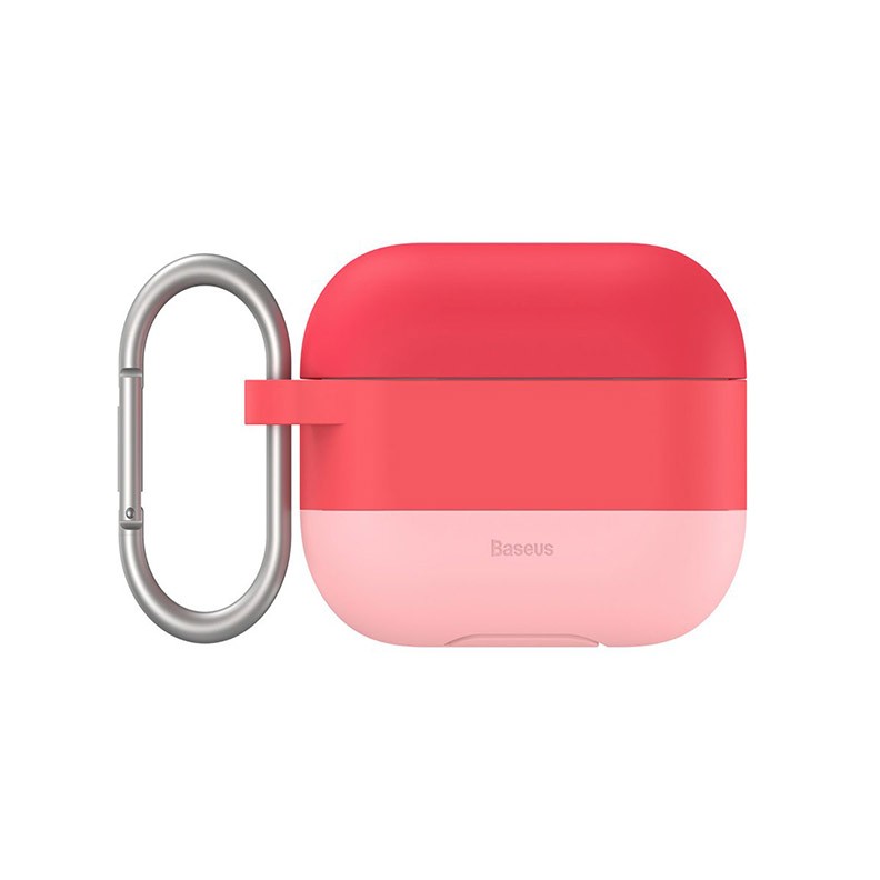 Baseus WIAPPOD-E04 Silica Gel Protective Case - AirPods Pro Θήκη Σιλικόνης Pink