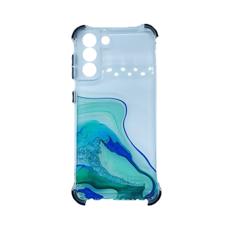 Samsung Galaxy S21 5G Watercolor Case Back Cover Black
