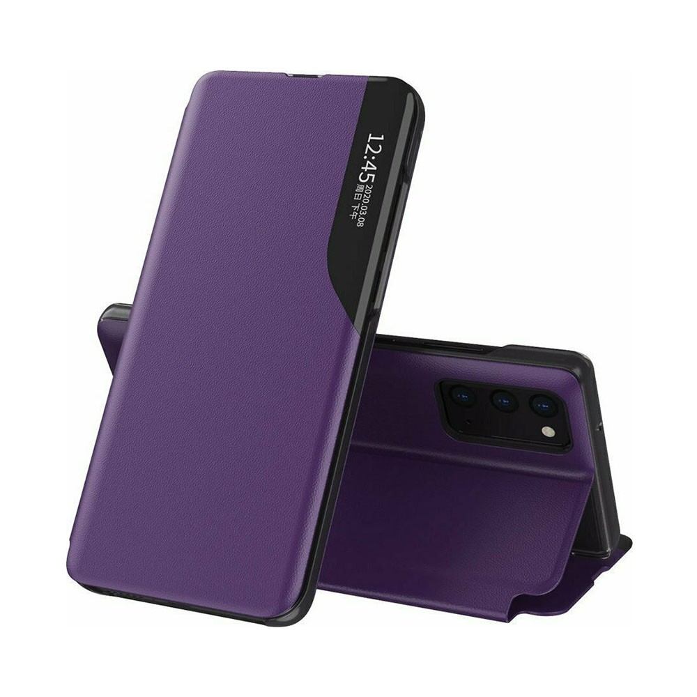 Samsung Galaxy A72 Eco Leather View Case Purple