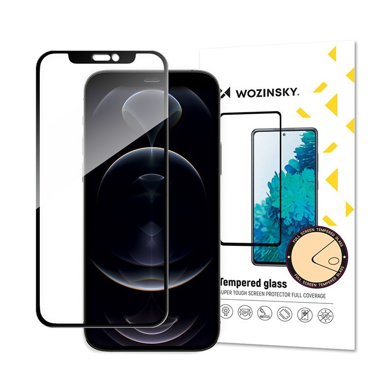 Apple iPhone 13 Pro Max Wozinsky Tempered Glass Full Cover 5D Black