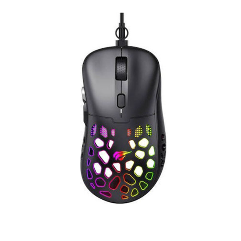 Havit MS955 Gaming Ενσύρματο Ποντίκι με RGB Φωτισμό Black