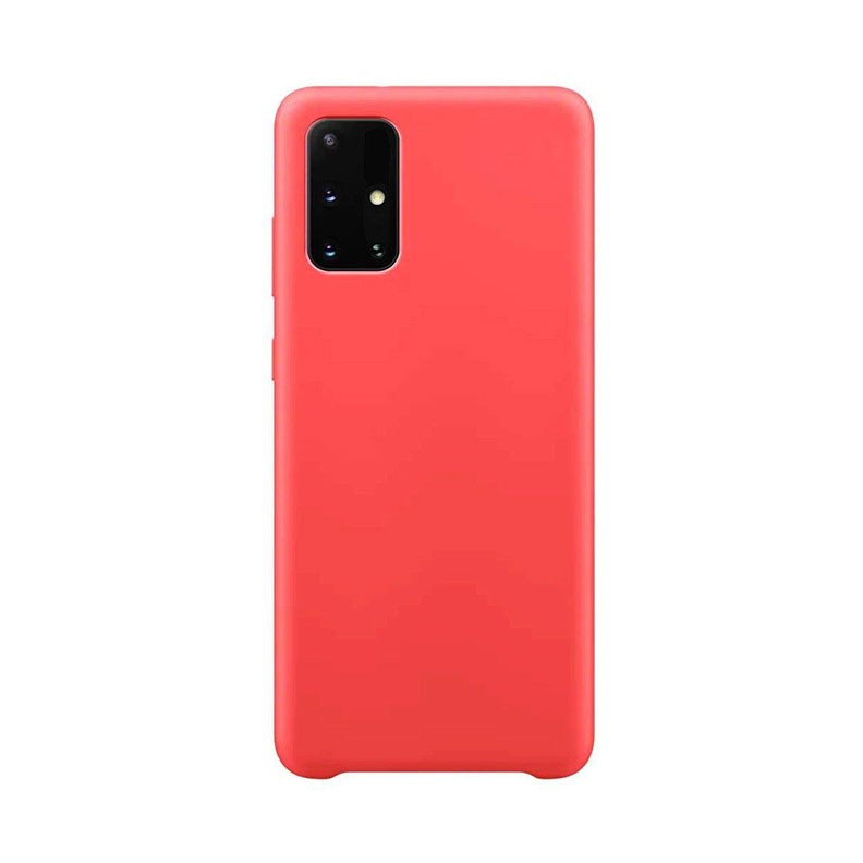 Samsung Galaxy A72 Soft Rubber Back Cover Red