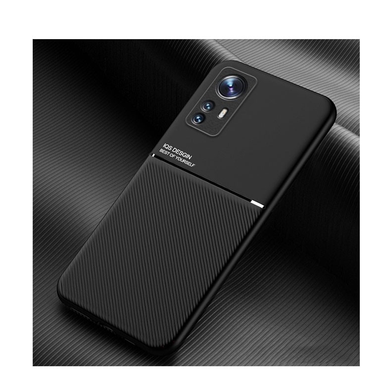 Xiaomi 12 Pro Classic Tilt Magnetic Phone Case Black