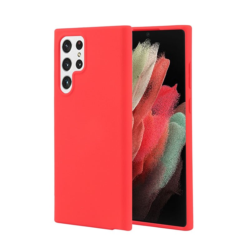 Samsung Galaxy S22 Ultra 5G Mercury Soft Feeling Red