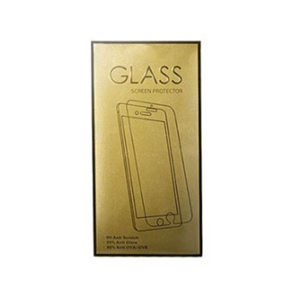 Samsung Galaxy A02s Gold Glass Transparent