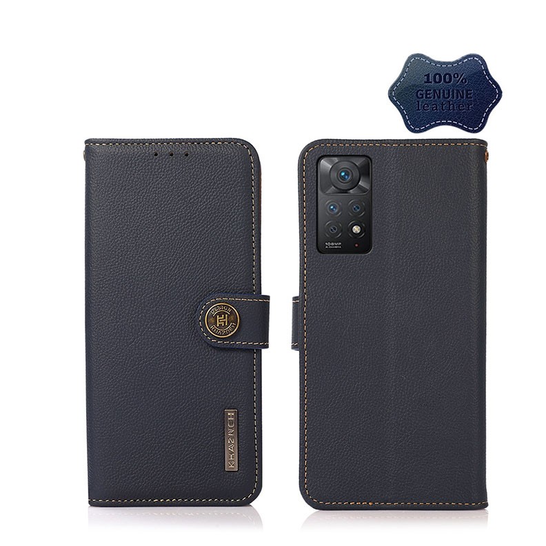 Xiaomi Redmi Note 11 Pro 4G / 5G KHAZNEH Θήκη Πορτοφόλι Blue