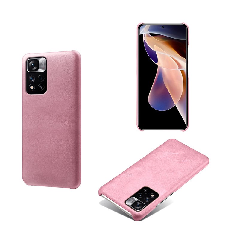 Xiaomi Redmi Note 11 Pro 4G / 5G Calf Texture Σκληρή θήκη Pink