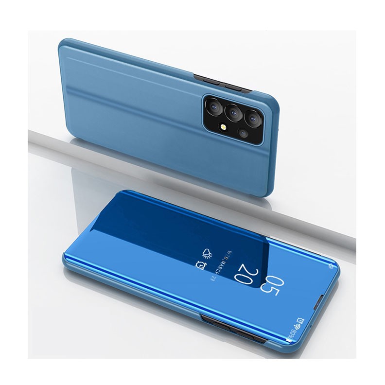 Samsung Galaxy A53 5G Clear View Θήκη Βιβλίο Blue