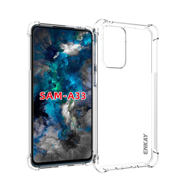 Samsung Galaxy A33 5G TPU Shockproof Case Θήκη Σιλικόνης Transparent