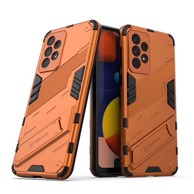 Samsung Galaxy A33 5G Punk Armor 2 in 1 PC + TPU  Σκληρή Θήκη με Βάση Στήριξης Orange