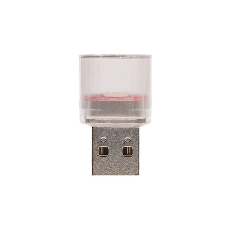 OEM  Διακοσμητικό USB φωτάκι αυτοκίνητου Transparent