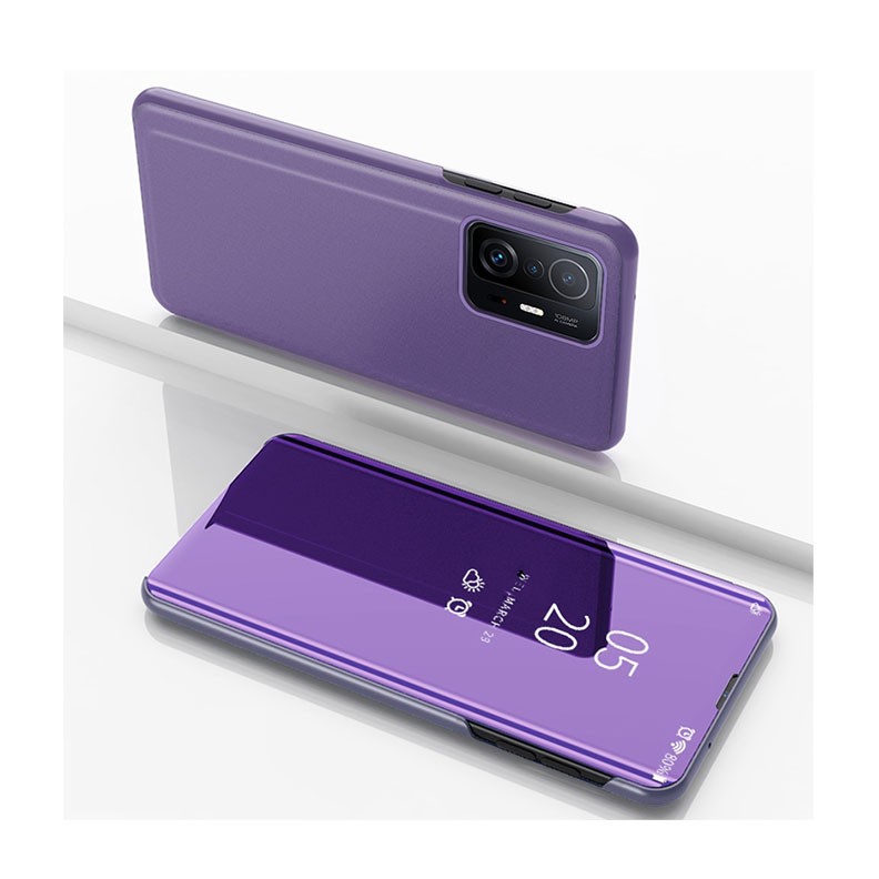 Xiaomi 11T / 11T Pro Clear View Θήκη Βιβλίο Purple/Blue