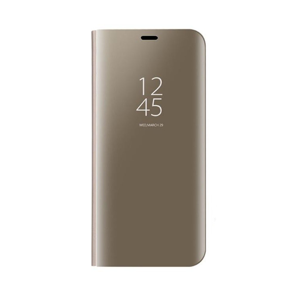 Samsung Galaxy A13 4G Clear View Θήκη Βιβλίο Gold