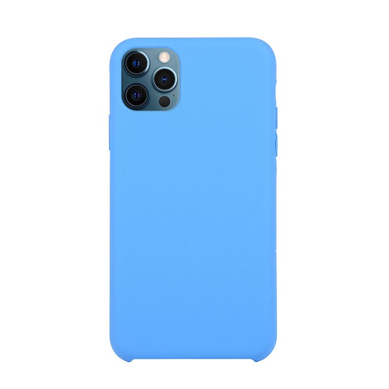 Apple iPhone 12 Pro Solid Silicone Θήκη Σιλικόνης Blue