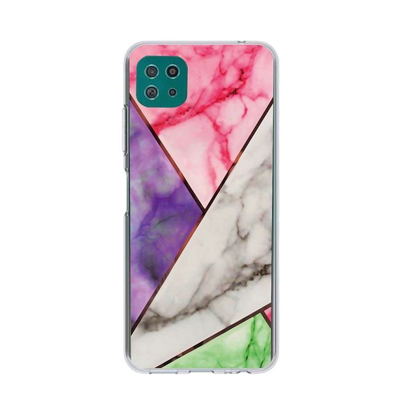 Samsung Galaxy A22 5G Abstract Marble  Pattern θήκη Σιλικόνης Color