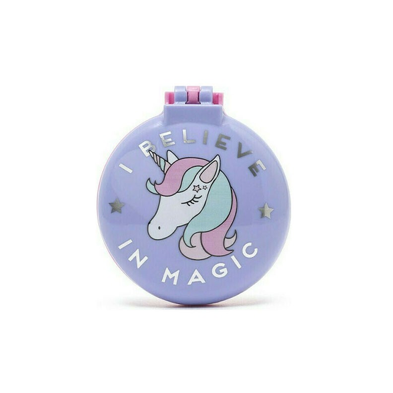 Legami HB0032 Hairbrush with Mirror Unicorn