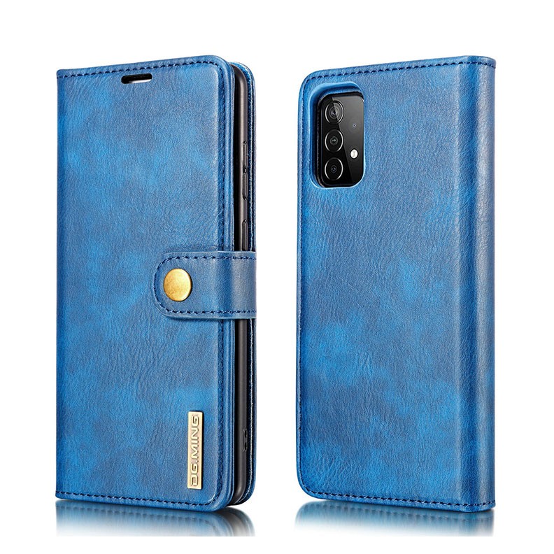 Samsung Galaxy A52/A52s Αποσπώμενη  Θήκη Πορτοφόλι Blue