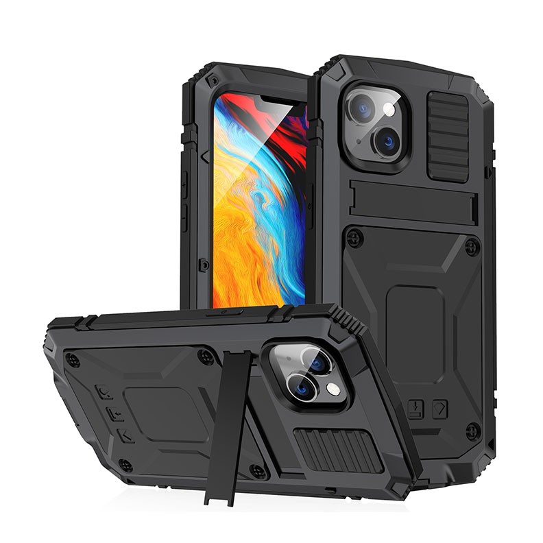 Apple iPhone 14 R-JUST Σκληρή Θήκη Black