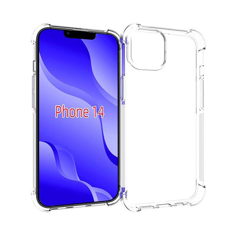 Apple iPhone 14 Buffer Θήκη Σιλικόνης Transparent