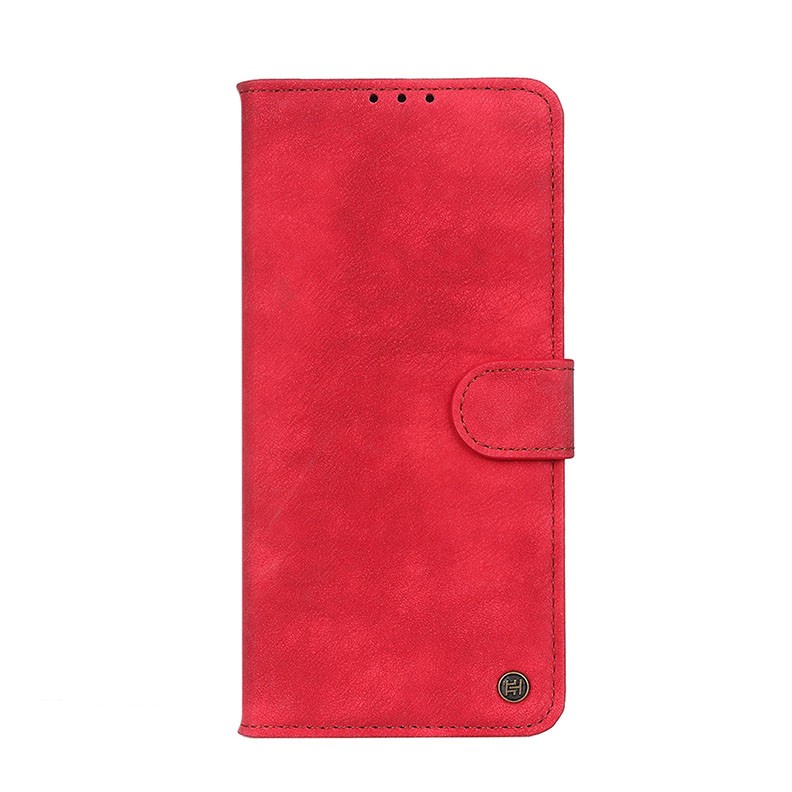 Samsung Galaxy A52/A52s Antelope Texture Θήκη Πορτοφόλι Red
