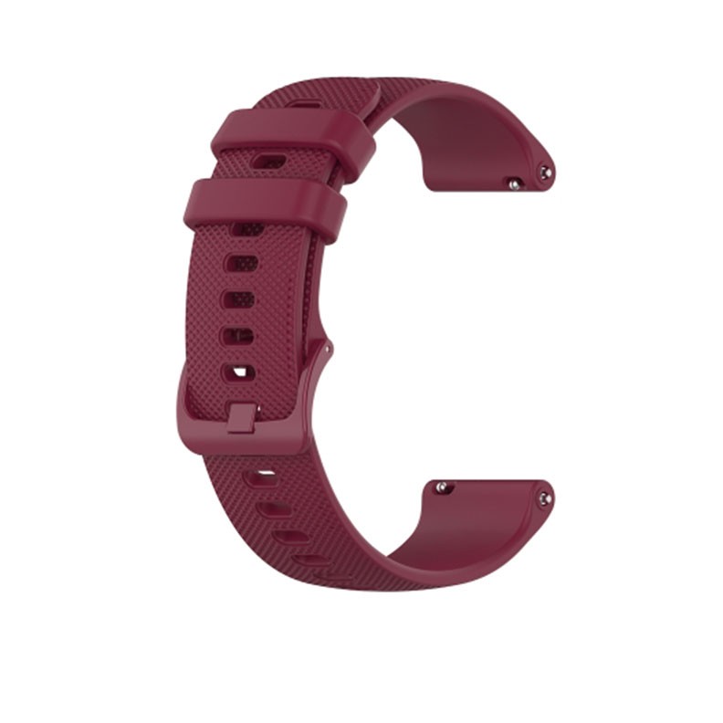 Huawei Watch GT 2 - 22mm Λουράκι Σιλικόνης Wine Red