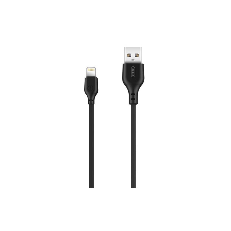 XO NB103 Lightning USB Καλώδιο Φόρτισης 1m 2.1A Black