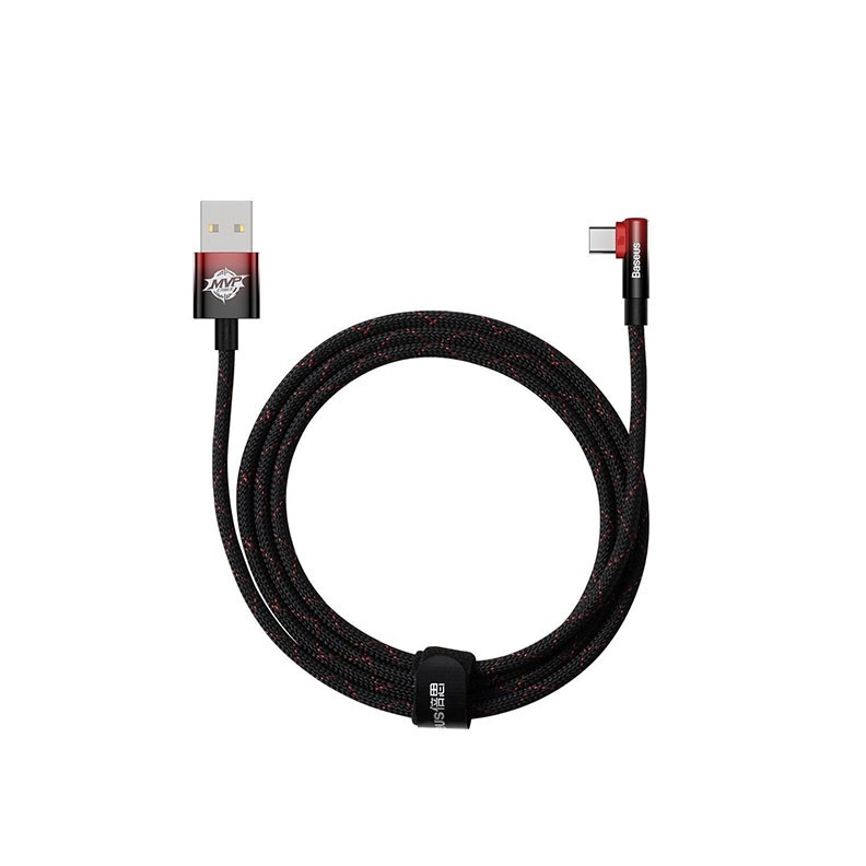 Baseus CAVP000520 Καλώδιο Φόρτισης USB-C σε USB-A  100W  2m Black/Red