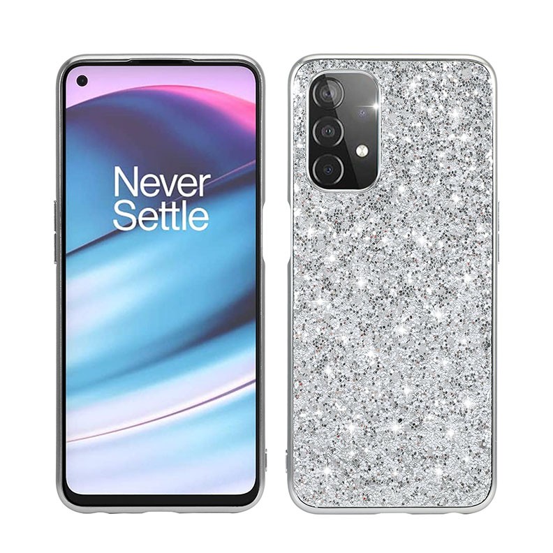 Samsung Galaxy A23 5G Glitter Powder Σκληρή Θήκη Silver