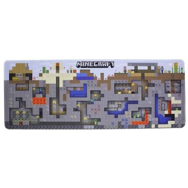 Paladone PP8805MCF Minecraft Gaming Mousepad (800mm) Grey