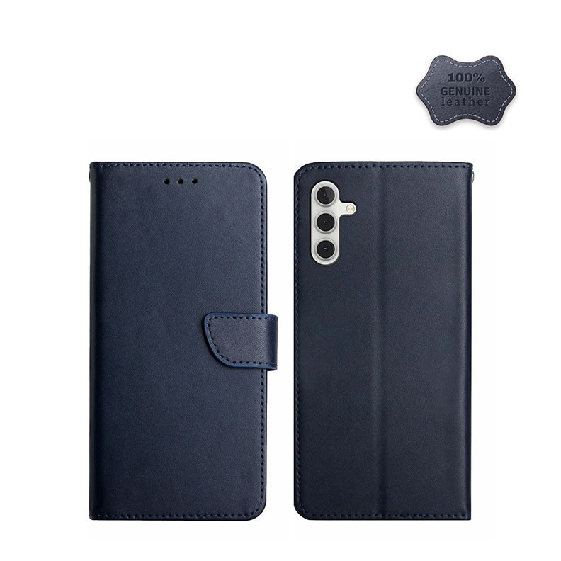 Samsung Galaxy A04s Δερμάτινη Θήκη Πορτοφόλι Blue