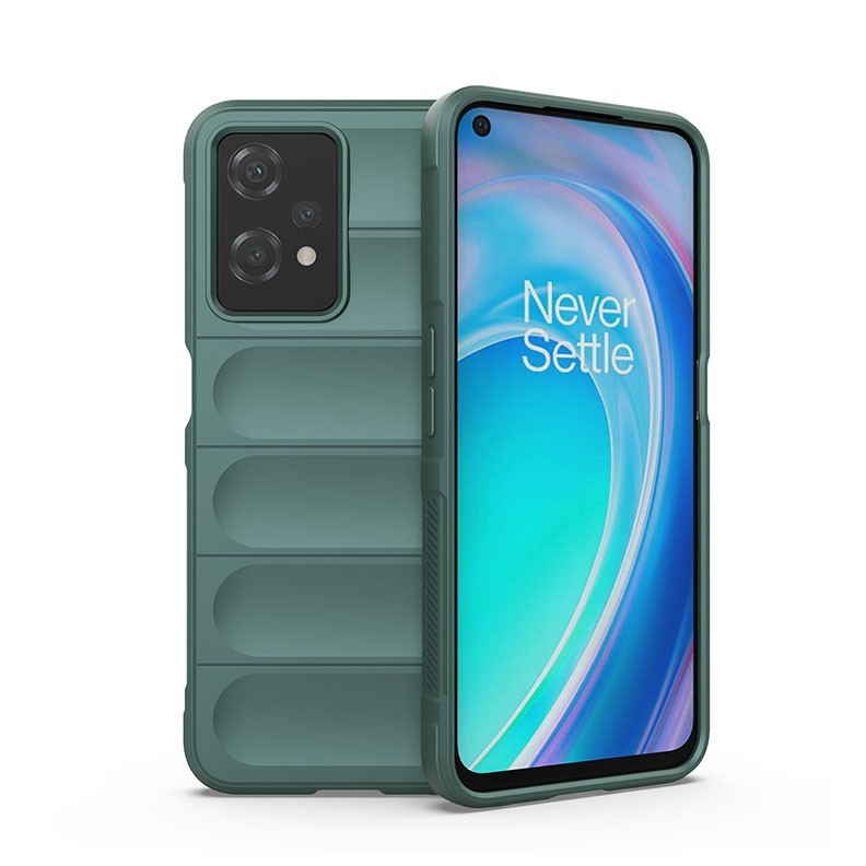 Realme 9 Pro 5G Magic Shield Θήκη Σιλικόνης Dark Green